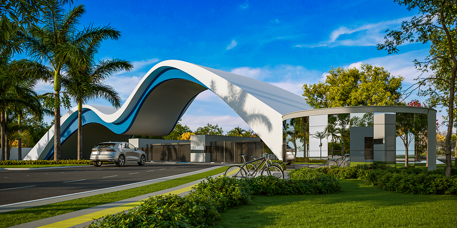 Pórtico monumental Hamoa